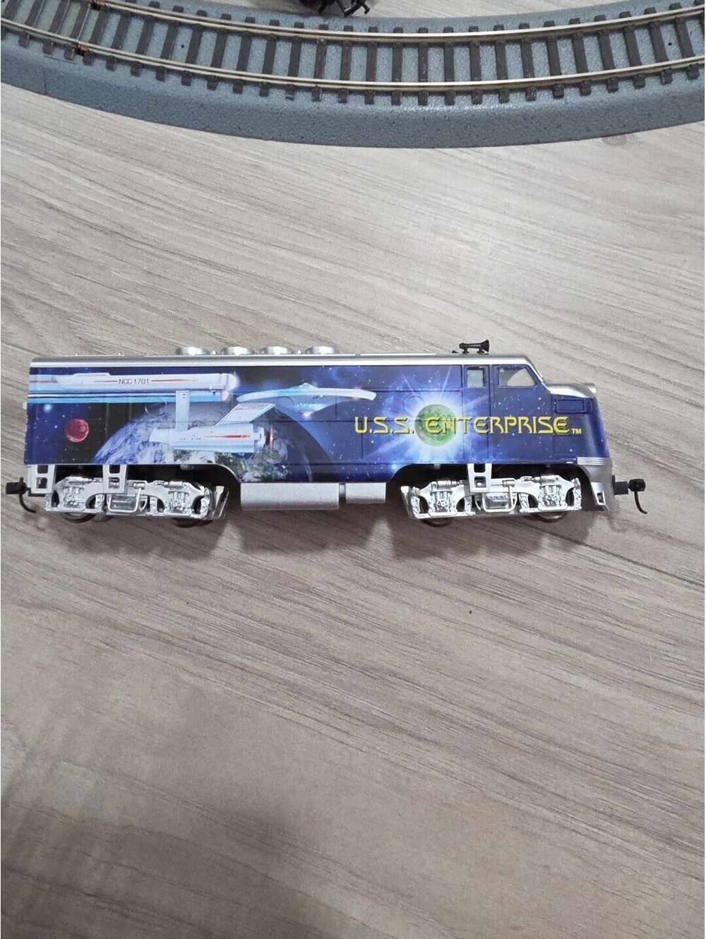 Hawthorne Village Star Trek U.S.S. Enterprise Locomotive Tested